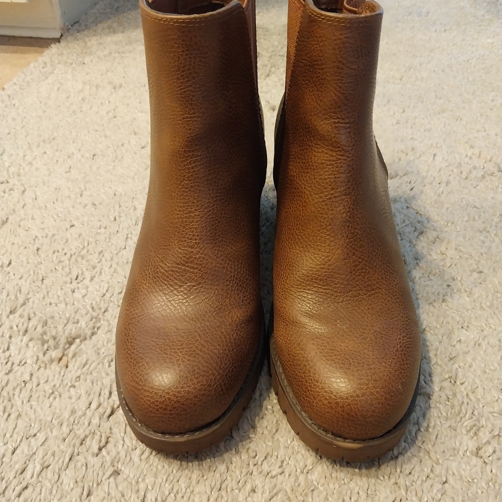 MIA Brown Leather Boots